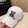 Ball Caps designer High Quality Heavy Industry Star Same Style Little Bear Embroidery B Letter Men's and Women's Baseball Hat UV Resistant Duck Tongue Sun Shade TMEX
