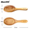 Bluezoo Care Pure Natural Wool Baby Brush Comb Brush Baby Hairbrush Nyfödd hårborste Infant Comb Huvudmassager