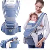 Carriers Slings mochilas de la cintura para transporte de bebés con bolsa de almacenamiento con cañón de hombro para lingla infantil envoltura para niños mochila ergonómica l45