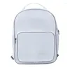 Backpack Clear für Arbeit Laptop Heavy Duty School Bookbag Transparent PVC arbeitet am Arbeitsplatz des Clean Room College