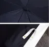Designer Umbrella Fashion Womens trois parapluies entièrement automatiques entièrement automatiques Blanche de plage extérieure des femmes designers parasols UV Proof 237181d