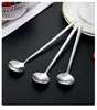 Skedar 3st rostfritt stål kaffekon till efterrätt glass omrörning te picknick dricksvaror bordsvaror kök set