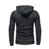 Men'S Hoodies & Sweatshirts Men Casual Athletic With Fluorescent Zippers Male High Street Cardigan Autumn Hooded Mans Winter Solid Co Dh9Xr