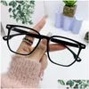 Zonnebrillen HD leesbril Anti Blue Light Large frame myopia vrouwen mode recept drop levering dh5s0