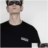 T-shirts masculins Designer pour hommes T-shirts 00062022 T-shirt féminin mâle en vrac Cotton High Street Sleeve Casual Clothes Mmens Drop Dev Dhyqt