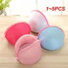 Wäschetaschen 1-5pcs Bra Bag Reißverschlüsse Unterwäsche Socken Mesh Haushalt Haushaltsaufbewahrungsorganisation