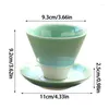 Kubki ceramiczne filiżanki herbaty Kreatywne kawa Transformacja Drut Rysunek szklanki filiżanki filiżanki do wystroju domu