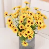 Decorative Flowers Mother Gift Sunflower Flower True Home Office Wedding Decoration Rose Roses