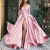 Casual 2024 Dresses High Quality 2024 Woman Evening Dress For Wedding Sexy V-Neck Long Lace Trailing Party Plus Size Women Vestidos