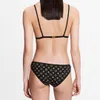 New Classics Designer VBrand Bikini Women Balck Printing Lace Up Bikinis Tvådelade delade baddräkter Klassiska bokstäver badkläder Beach Luxury Bathing Suits