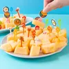 FORCHI 8/10/24 pezzi Mini frutta per bambini per bambini Pranzo Pranzo Pick Dessert Fork Snack Decoration Bento Decorazione