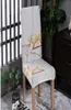 Современные эластичные крышки кресла Spandex Съемные клолочные лоскучики дома декоративные для столовой банкет Свадебная кухня 2192453