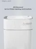 Waste Bins Joybos Smart Sensor Trash Can Intelligent Induction Bathroom Home Electronic Trash Can Automatic Bagging Induction Trash Can 14L L46