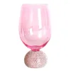 Vers à vin léger luxe 260-450 ml Fairy Pink Emballé Diamond Red Whisky sake Soju Vodka Cup Family Festival Festival Banquet Drinkware Gift