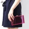 Bolsa Mulheres Clear transparente Jelly Candy Candy Summer Beach Bolsa Mulher Mensageiro Bags BG1282