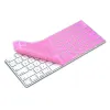 Deckungen für magische Tastatur Arabische Tastatur Cover XSKN Pink Weiches Silikon Arabisch Keyboard Protective Film Skin für Apple Magic Keyboard