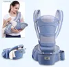 Przewodniki plecaki plecaki nosiciel dziecięce przenośne szelki dziecięce plecak gęstość ramiona 360 ergonomiczna bluza z kapturem Kangaroo Baby Carrier 4289088 L45