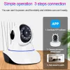 Камеры 2MP IP -камера Домашняя беспроводная информация Wi -Fi Security Camera Mini Smart Auto Auto Scurithing Мониторинг двухстороннего аудио PTZ камера