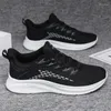 Casual Shoes Men's Mesh Lightweight Running Spring Outside Non-slip Lace Up Sneakers Comfortable Soft Sole Trainers