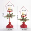 Bandlers Wester Brorder Border Produit Lacquer Iron Art Candlestick Creative Retro Decoration Christmas DIY MARIDE CHANG