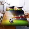 Bedding conjuntos de roupas de cama K Série de esportes super suaves de qualidade K Série de esportes espessos de alta qualidade 3d