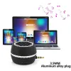 Odtwarzacze Przenośna bezprzewodowa głośnik Zewnętrzny głośnik Universal 3,5 mm Jack Mini dźwięk do laptopa na smartfonie mp3 mp4