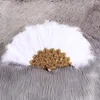 Decorative Figurines Feather Fan Handheld Vintage Style For Tea Costume Wedding Dancing