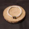 Strand 1pc classico Shinning 24 lettere Braccialette in acciaio inossidabile per perle di moda da donna Bracciale Bracciale White Jewelry Summer Summer