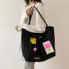 Totes Large-capacity Shoulder Bag Student Class Backpack Casual Canvas Tote Girl Handbags Bags For Female Handbag