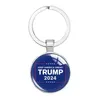 Party Favor Trump 2024 Keychain Pendant Keyrign Save America Again Time Gem Keychains Christmas Gifts Key Drop Delivery Home Garden Fe Dht7M
