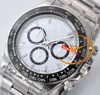 126500 SH4131 Chronograph Mens Watch Automatic Watch Clean CF Céramique Céraqueur White Calan 904L ACTE