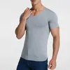 T-shirts masculins T-shirt d'été pour hommes à manches courtes fraîche et à la glace respirante rapide
