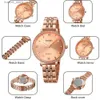 Relógios femininos Skmei 2006 TOP CALENDÁRIO PROPRIETÁRIO DA SEMANA ESTILO NOVO ESTILO MULHERES WRISTES LUZURO GOLDEN LETZ WOMENS 1669 1534 L240402