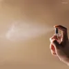 Bouteilles de rangement yuxi- fin brouillard carré en verre de pulvérisation de verre de parfum