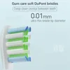 12sts ersättningsborstehuvuden för Oclean X/ X Pro/ Z1/ F1/ ONE/ AIR 2/ SE Sonic Electric Toothbrush Soft Dupont Bristle Nozles 240403