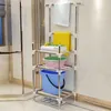 Kitchen Storage Rack Bathroom Floor Drain Rbathroom Balcony Multi-layer Corner Basin