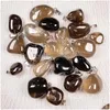 Anhänger Halsketten 1pcs Natural Citrines Stones Irregare Charms für die Herstellung von Neckalce Jewelry Accessoires Ablieferung Dhsqj