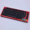 Accessories GMK Darkness PBT Keycaps 130 Keys Minimalist Custom Cherry Profile Keycaps for Mechanical Keyboard Sublimation Keyboard Keycap