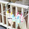 Hangers Good Bearing Capacity Rust-proof Even Drying Wide Application Clothes Rack Shoes Shelf Balcony Supply
