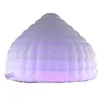 Tente de dôme gonflable à l'Oxford LED personnalisée avec sauteuse à air pop-up igloo house ballon yourt pour événement / fête livraison aérienne gratuite