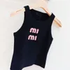 Women's T-shirt Designer Women's Sexy Halter Top Party Crop Top Embroidered vest Spring Summer halter shirt hoodie