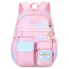 Mochila linda para meninas crianças da moda Escola primária de viagens fofas bolsa rosa grande capacidade 240328