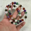 Strand Natural Mix Color Amethyst Crystal Aventurine Agate Stone 8mm Bracelets For Women Men Simple Energy Bracelet Academic