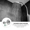 Bath Accessory Set Shower Head Bracket Holder Adjustable Handheld Wand No Punching Wall-mount Stainless Steel