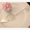 Dinnerware Sets Metal Carved Hollow Out Cake Long Handle Dessert Server Pastry For Home Restaurant Shop