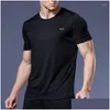 T-shirts masculins t-shirts t-shirts à manches courtes chemises de sport à sec