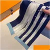 Scarves Designer Design Womans Scarf Fashion Classic Beauty Letter Handbag Neckties Hair Bundles 100% Silk Material Drop Delivery Acce Dh5Xq