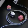 Accessoires JuJutsu Kaisen Keycaps d'anime originaux Capes clés de résine 3D pour clavier mécanique Satoru Gojo Casqueur de clavier artisanal personnalisé