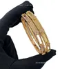 Vans Fashion Clover V Gold High Edition Kaleidoscope smal Edition Armband för kvinnor tjock pläterad 18K Rose Gold