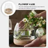 Vases Terrarium Flower Pot en bois Vase Dinner Table DÉCORD CONTERNEUR D'ABORD FLORAL